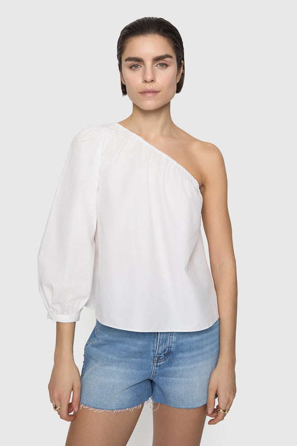 rebecca minkoff Sadie One Shoulder Top