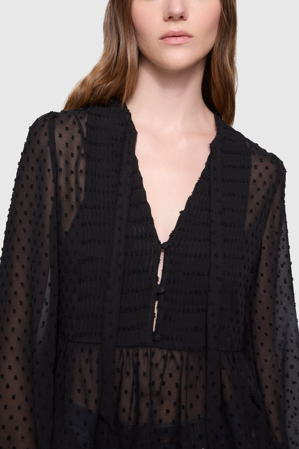 Rebecca Minkoff Sari Pintuck Top