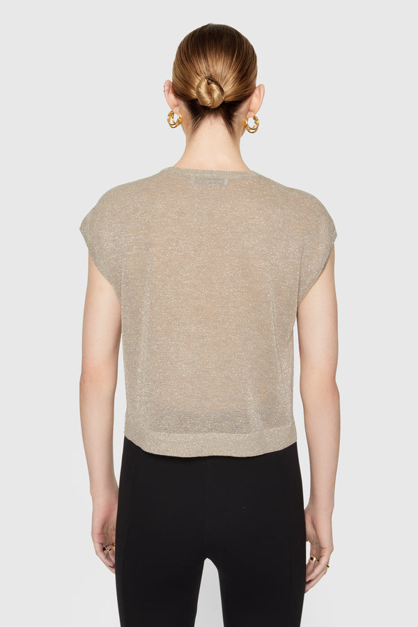 Rebecca Minkoff Scarlett Lurex Top