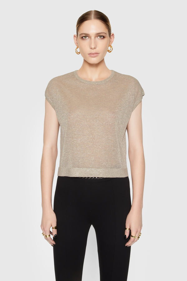rebecca minkoff Scarlett Lurex Top