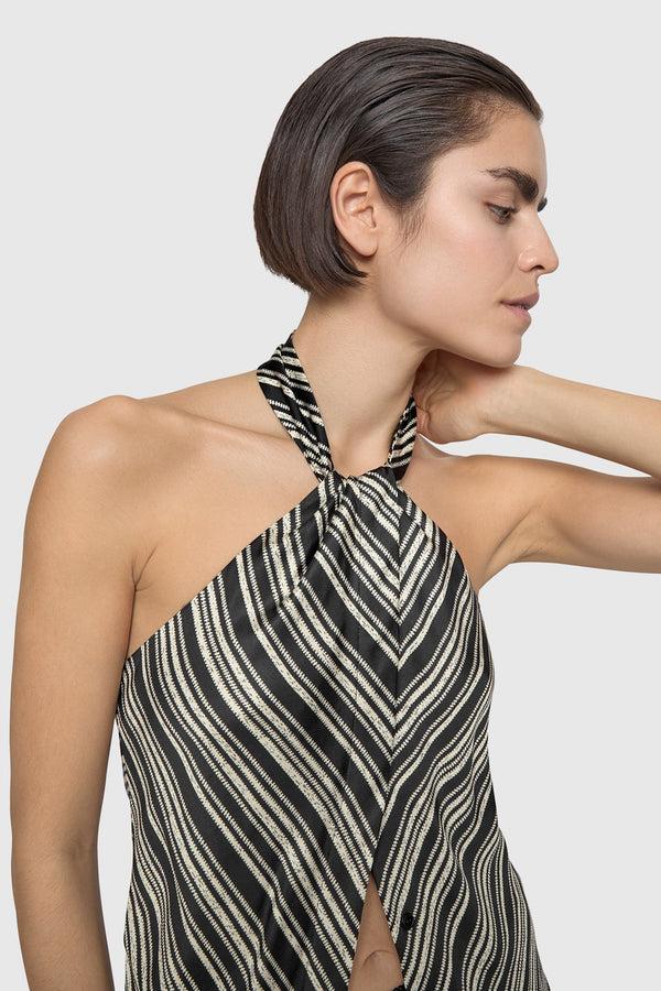 Rebecca Minkoff Selah Halter Top