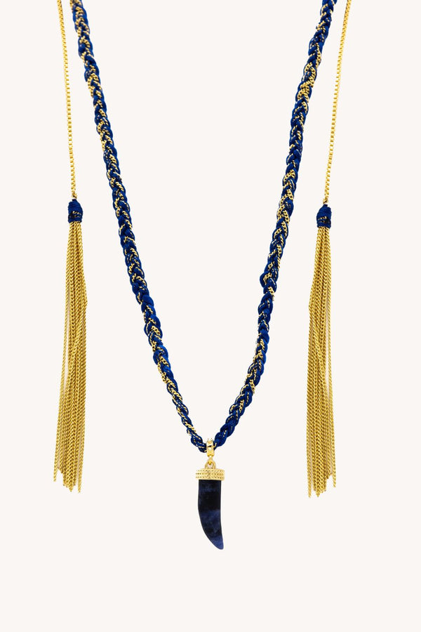 rebecca minkoff Shark Tooth Slider Necklace