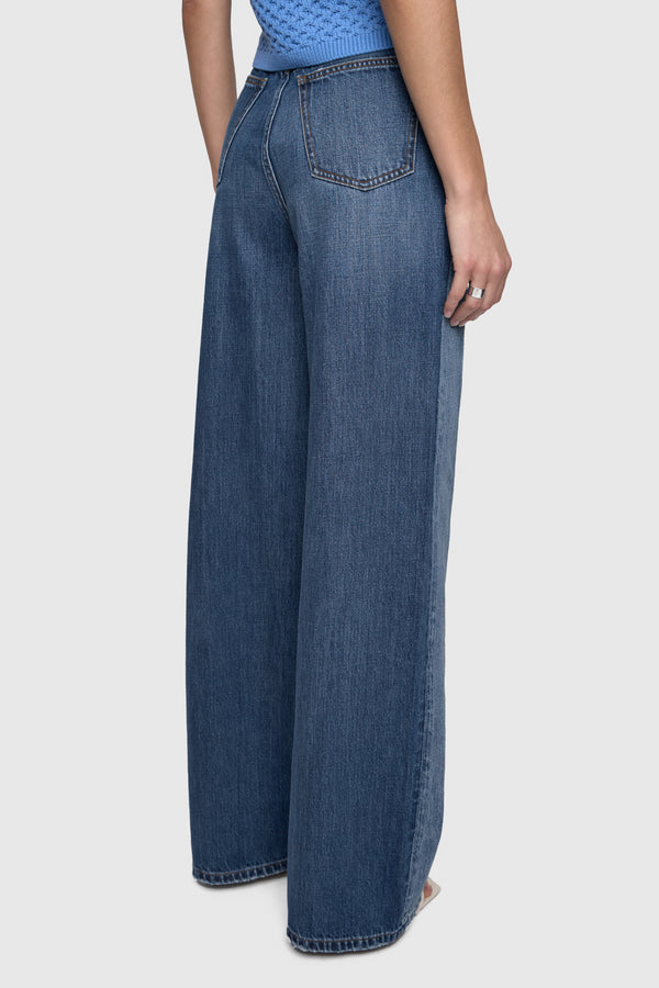 Rebecca Minkoff Thea Denim Wide Leg Pant
