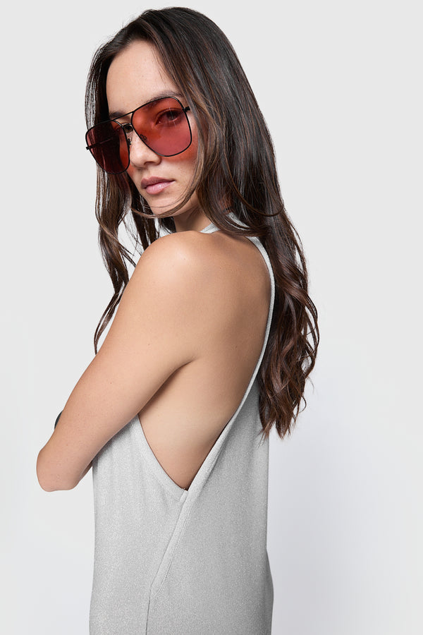 Rebecca Minkoff Veda U Neck Maxi Dress