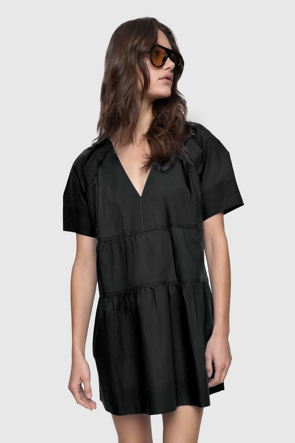 rebecca minkoff Vera Tiered Mini Dress
