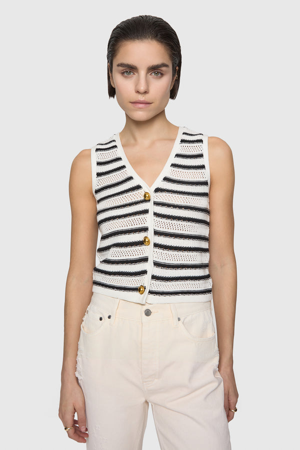 rebecca minkoff Vic Stripe Vest