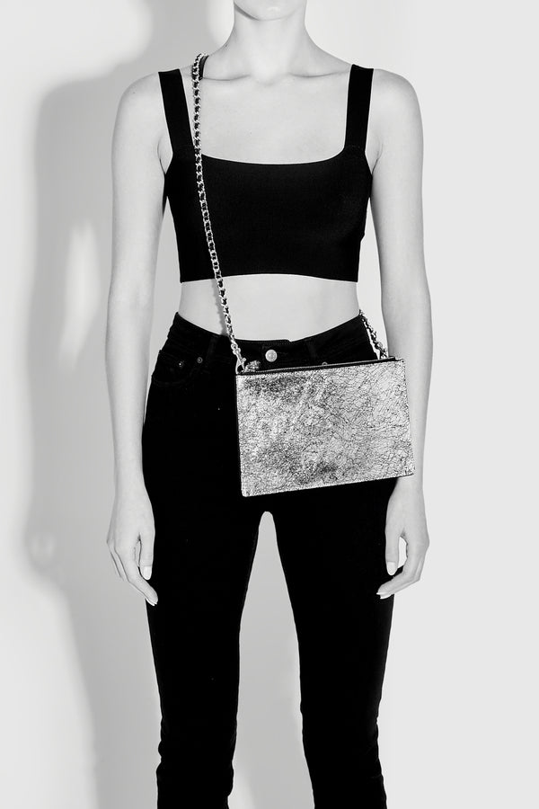 Rebecca Minkoff Whip Chain Strap With Shoulder Pad