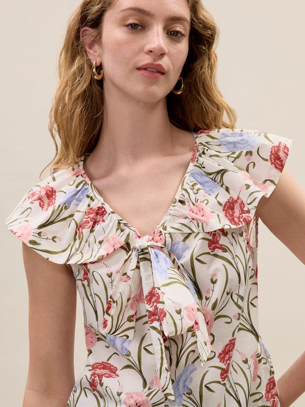Rebecca Taylor Acosanti Floral Top