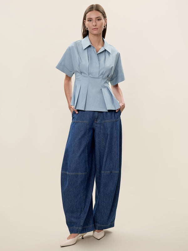 Rebecca Taylor Aisley Poplin Blouse