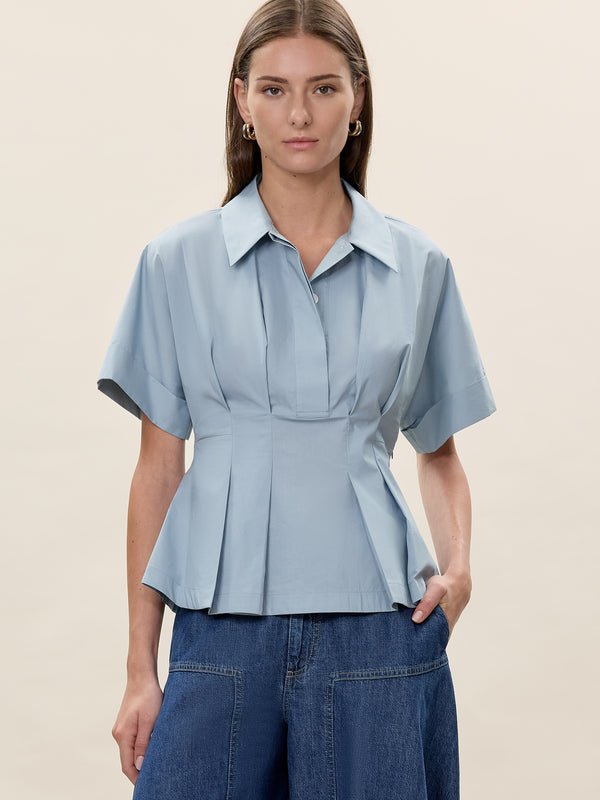 rebecca taylor Aisley Poplin Blouse