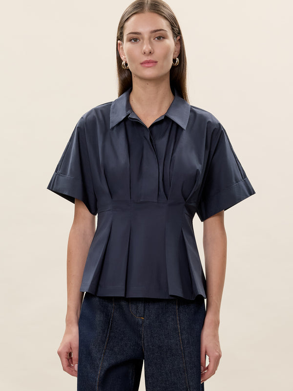 rebecca taylor Aisley Poplin Blouse