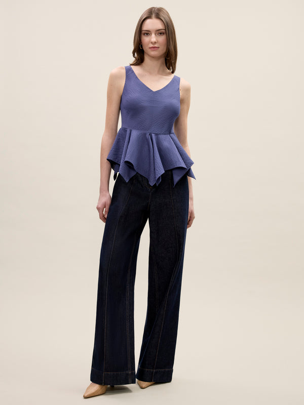 Rebecca Taylor Allegra Stripe Top