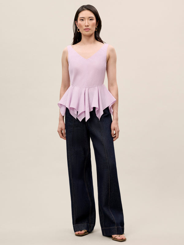 Rebecca Taylor Allegra Stripe Top