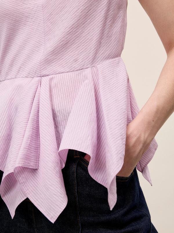 Rebecca Taylor Allegra Stripe Top