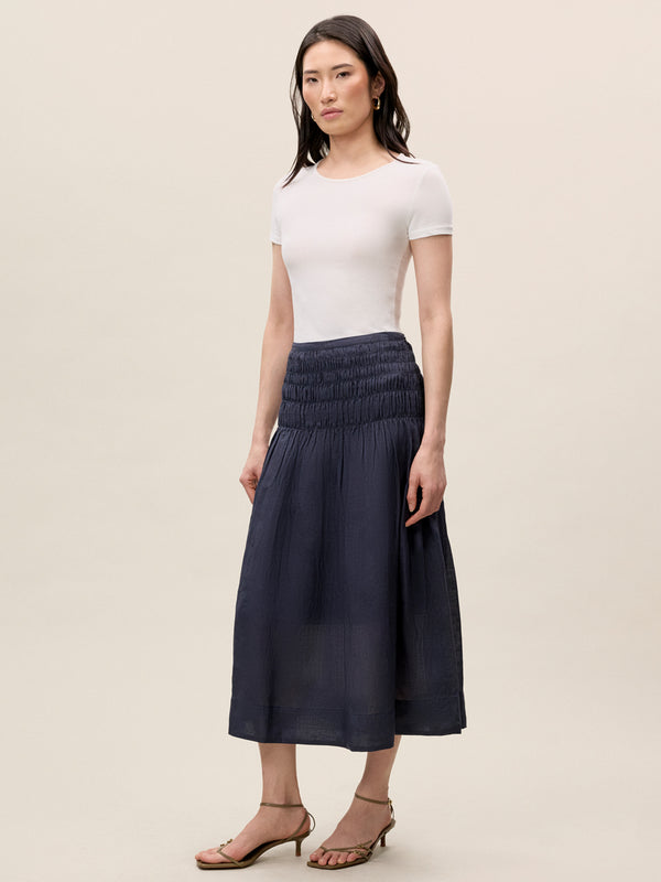 Rebecca Taylor Anya Ramie Skirt