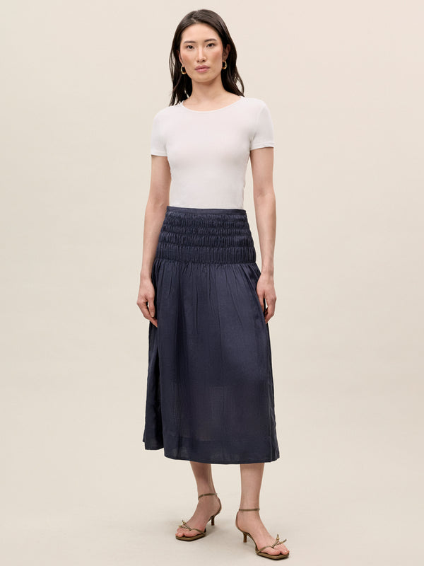 rebecca taylor Anya Ramie Skirt