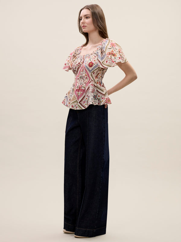 Rebecca Taylor Anya Ramie Top