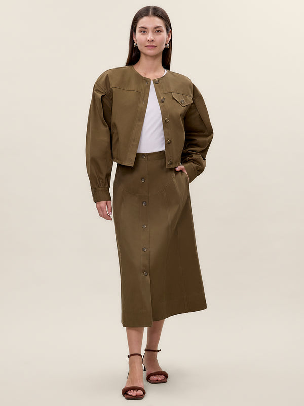 Rebecca Taylor Aria Twill Jacket