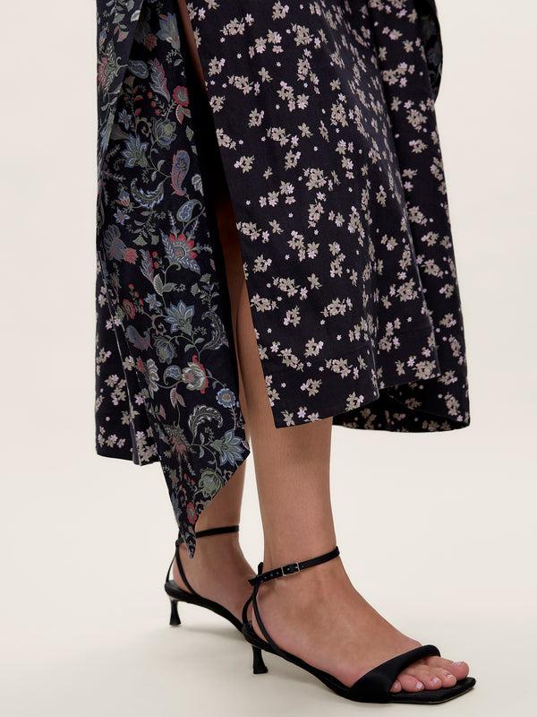 Rebecca Taylor Aurelia Stretch Linen Dress