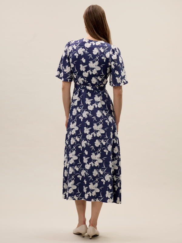 Rebecca Taylor Bea Linen Maxi Dress