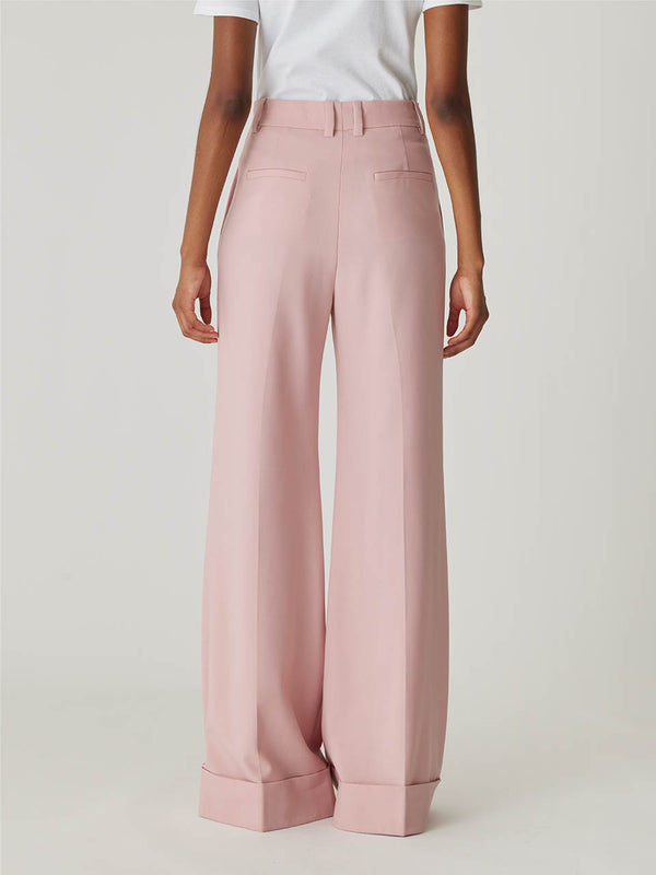 Rebecca Taylor Calvary Twill Wide Leg Trouser
