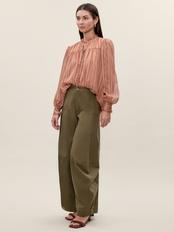 Rebecca Taylor Celeste Stripe Blouse