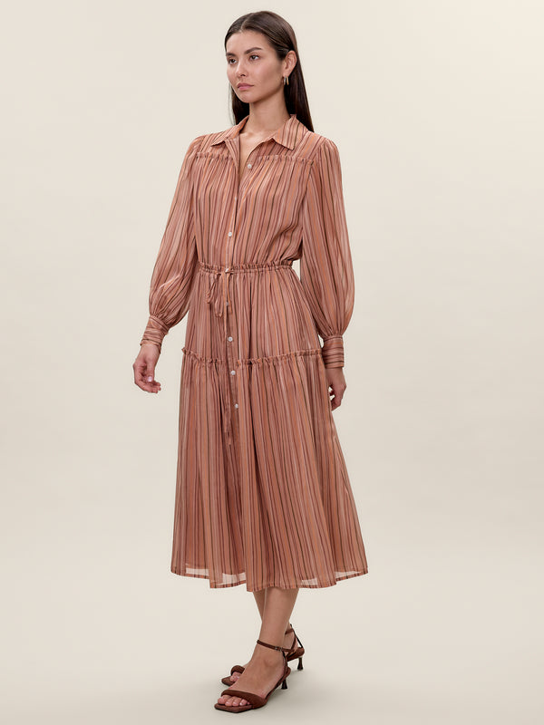 Rebecca Taylor Celeste Stripe Dress