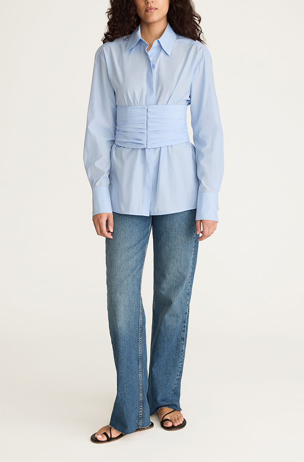 Rebecca Taylor Corseted Button Down