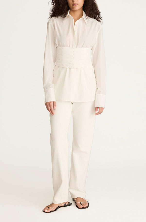 Rebecca Taylor Corseted Button Down