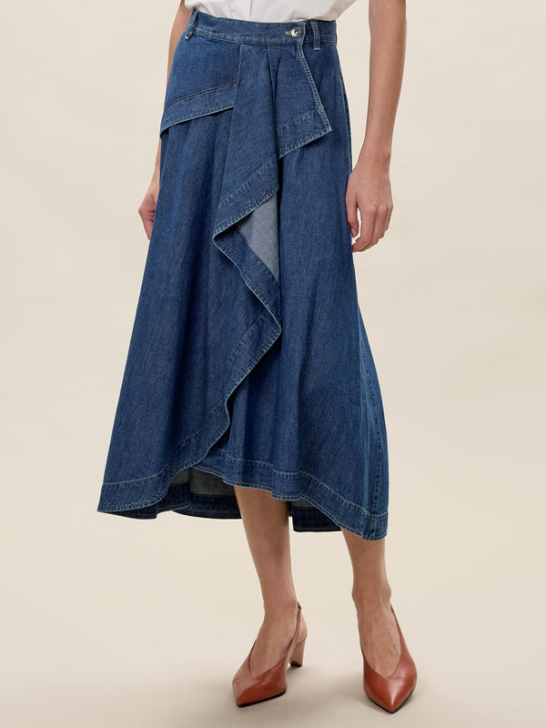 Rebecca Taylor Edith Denim Skirt