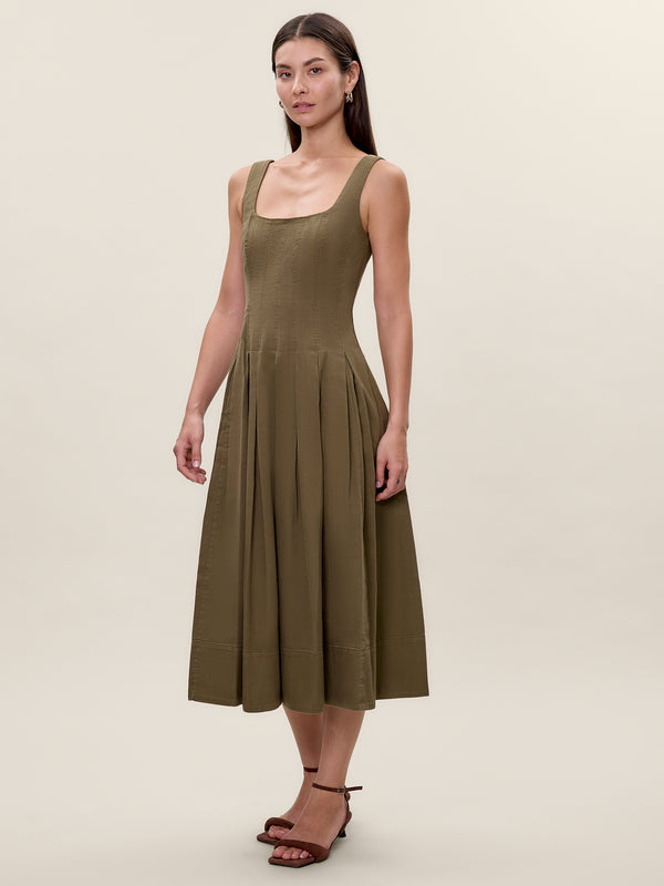 Rebecca Taylor Edith Garment Dyed Dress