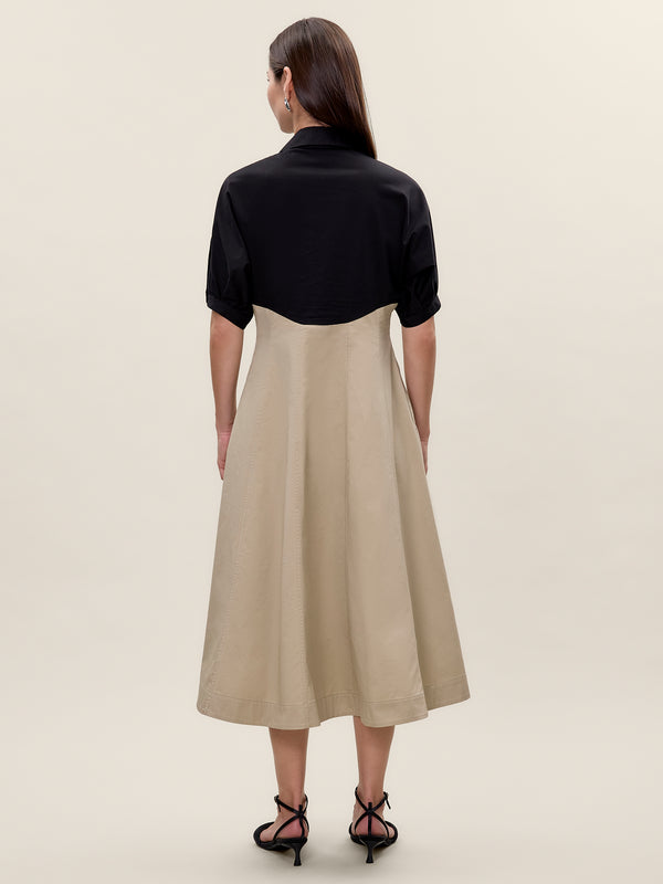 Rebecca Taylor Elspeth Colorblock Dress