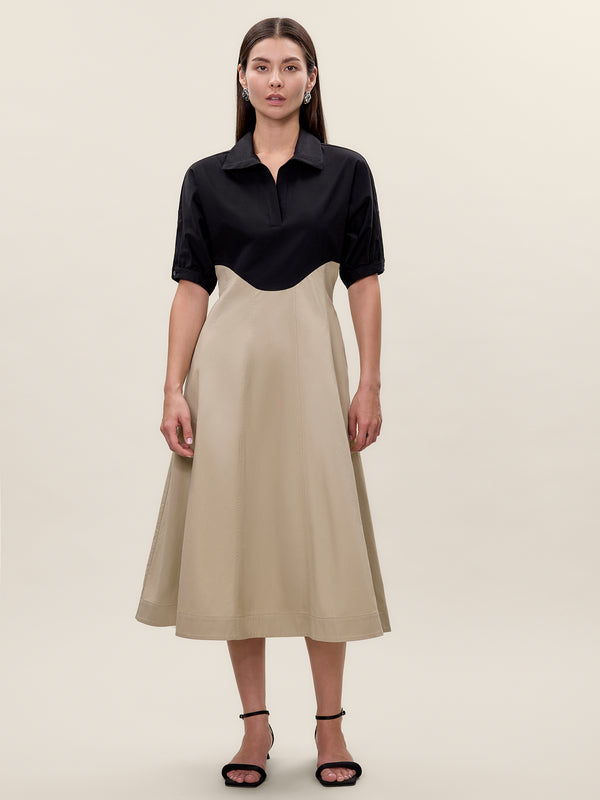 rebecca taylor Elspeth Colorblock Dress