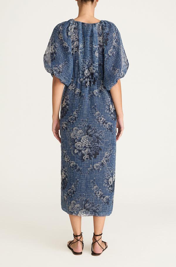 Rebecca Taylor Emblem Fleur Bubble Pencil Dress