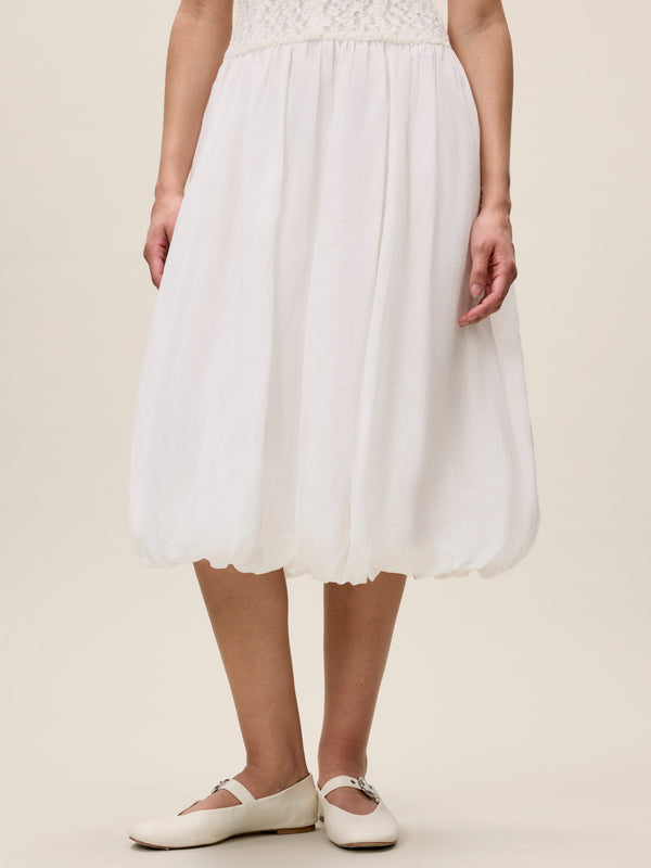 Rebecca Taylor Fiona Mixed Media Dress