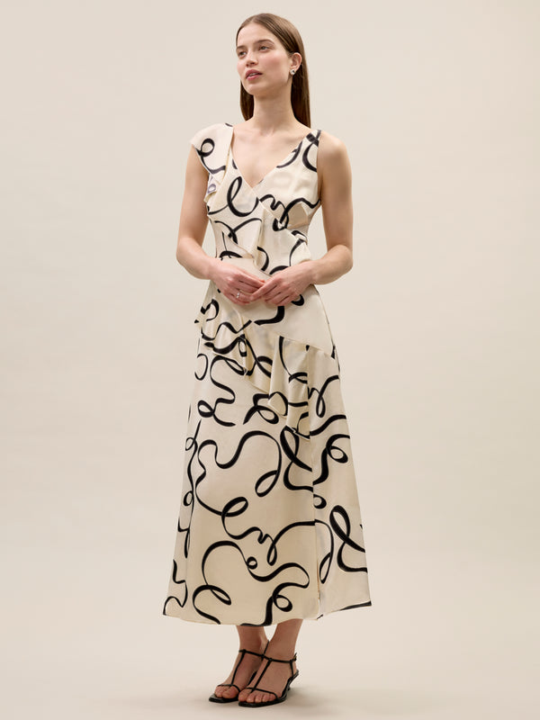 Rebecca Taylor Hollis Satin Dress