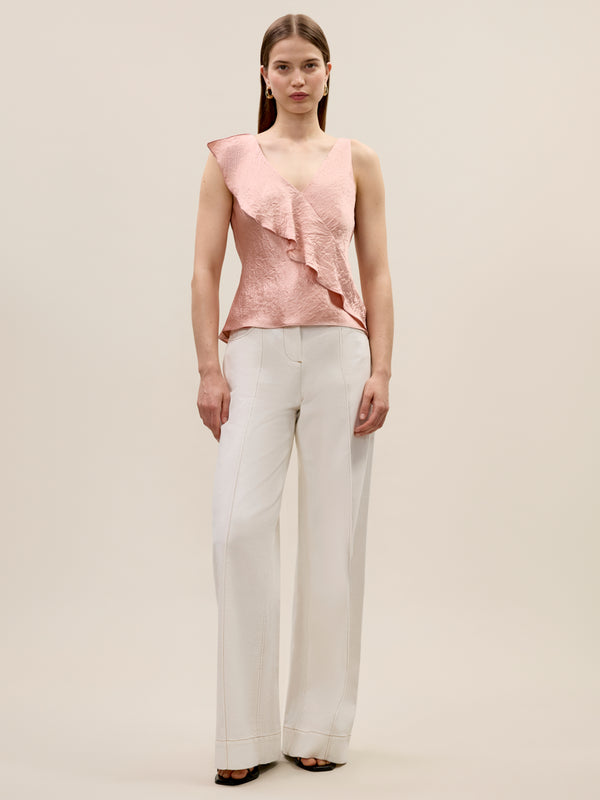 Rebecca Taylor Hollis Satin Tank