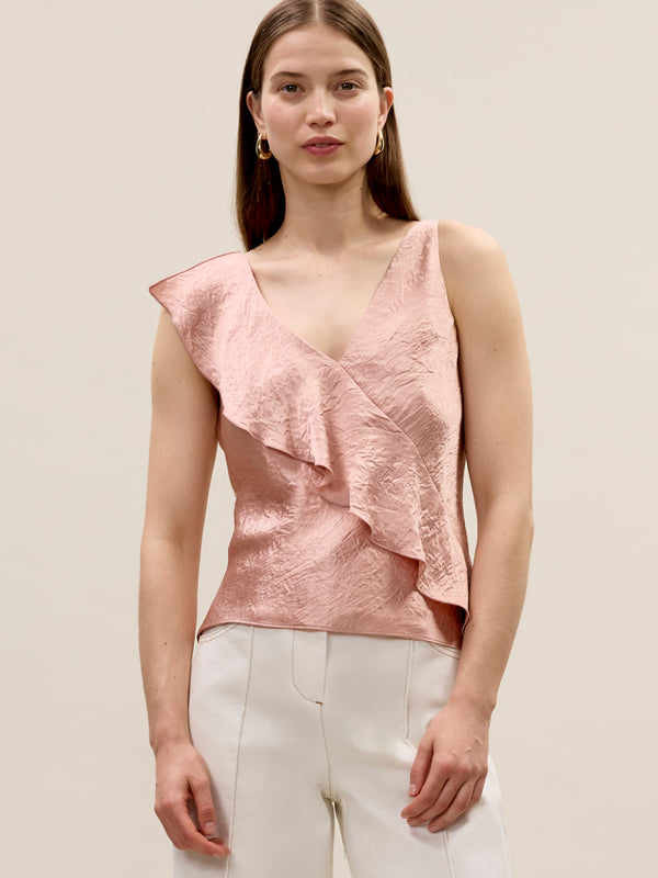 Rebecca Taylor Hollis Satin Tank