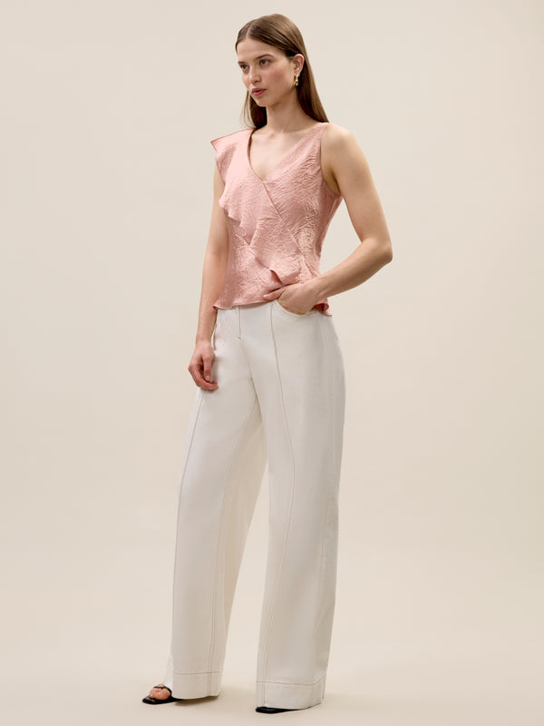 Rebecca Taylor Hollis Satin Tank