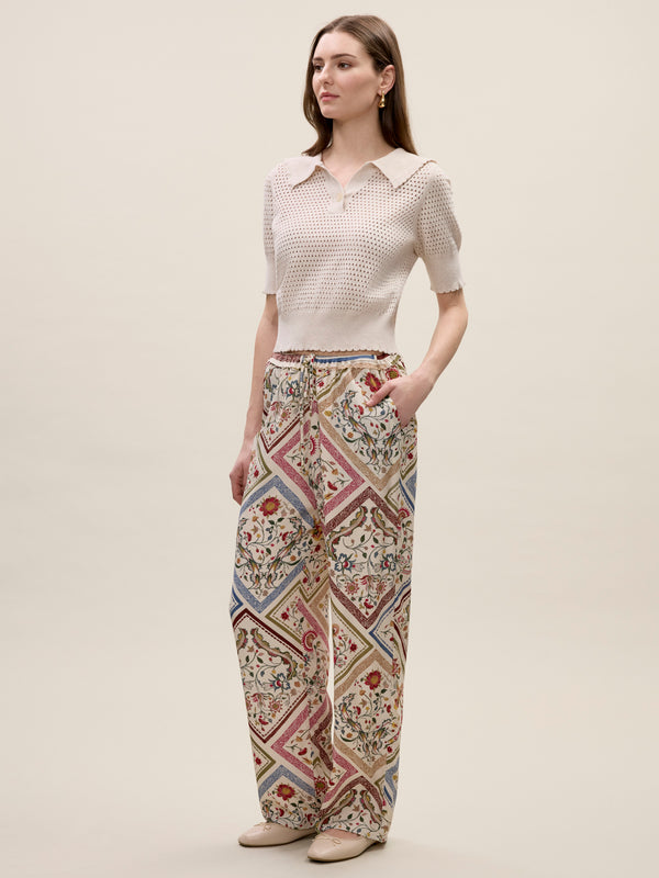Rebecca Taylor Irie Silky Pant