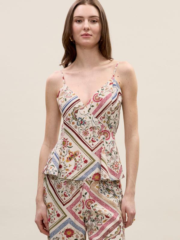 rebecca taylor Irie Silky Top