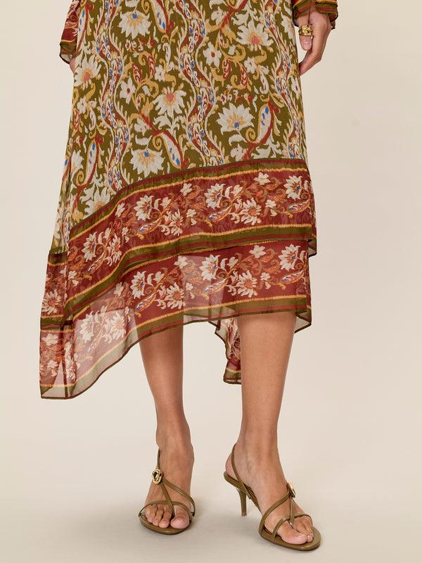Rebecca Taylor Isha Long Sleeve Dress