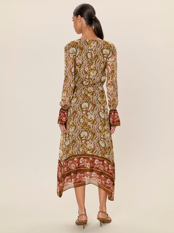 Rebecca Taylor Isha Long Sleeve Dress