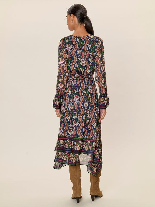 Rebecca Taylor Isha Long Sleeve Dress