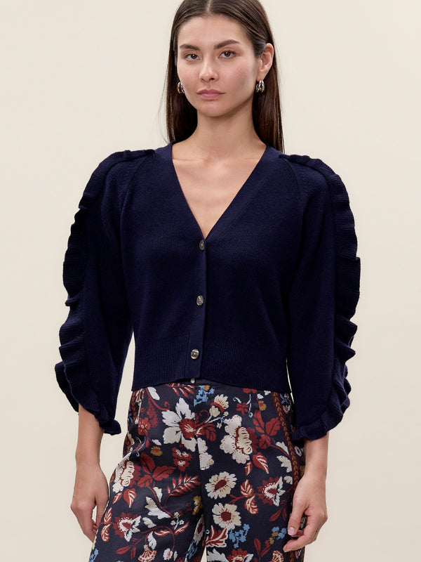 rebecca taylor Kaia Knit Cardigan