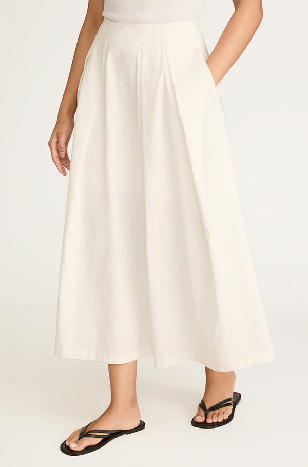 Rebecca Taylor Linen Cotton Ottoman Skirt