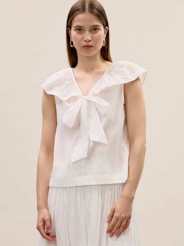 rebecca taylor Marietta Crinkle Top