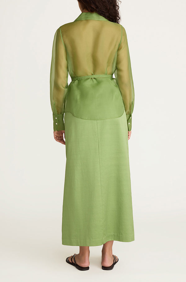 Rebecca Taylor Organza Wrap Shirt