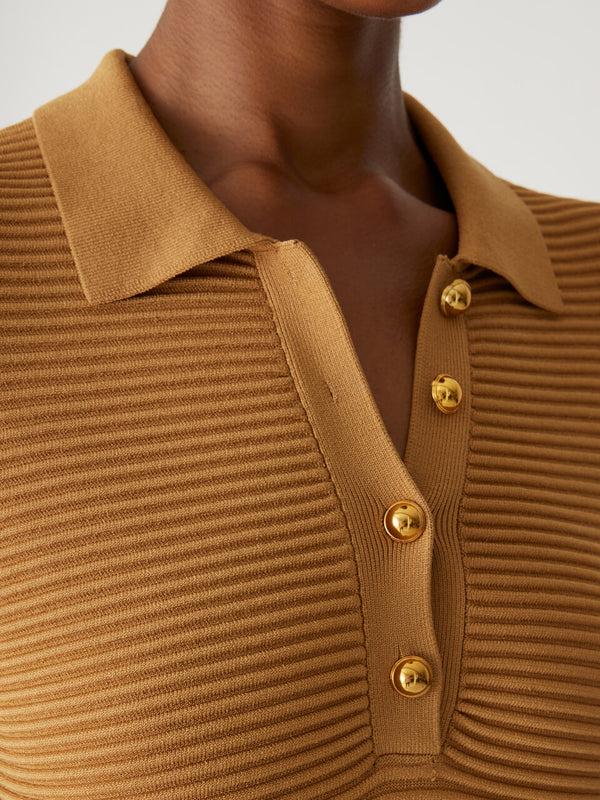 Rebecca Taylor Ottoman Knit Ls Dress