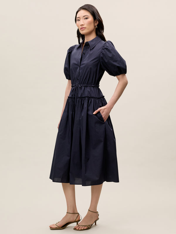 Rebecca Taylor Poplin Shirt Dress